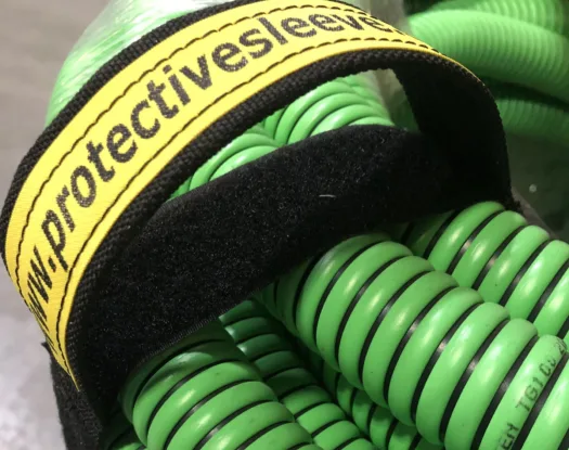 Handy Handle on a coil of hose