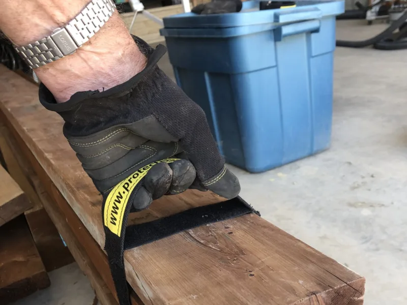 Carrying lumber with a Handy Handle